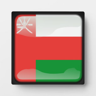 Plaque Photo Drapeau d'Oman