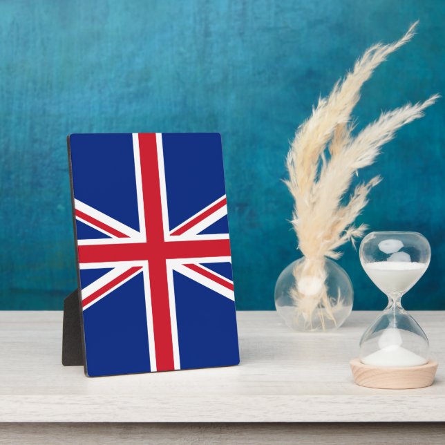 Plaque Photo Drapeau du Royaume-Uni (Côté)
