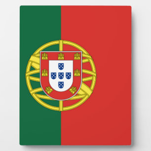 Plaque Photo Drapeau portugais