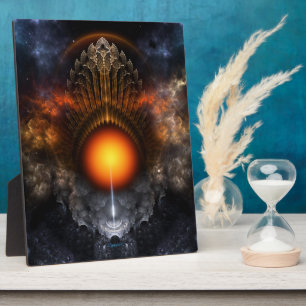 Plaque photo Dream Orb Fractal Art