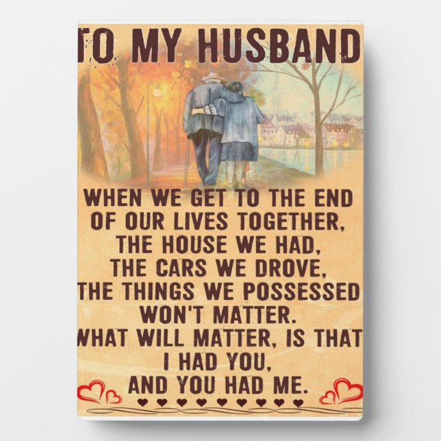 Plaque Photo Drôle cadeau père | À ma famille présente (Devant)