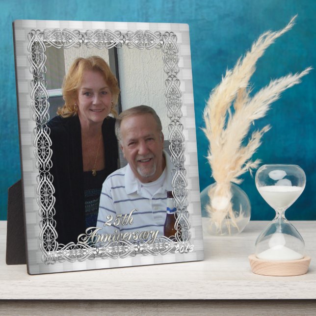 Plaque photo du 25e anniversaire (Côté)