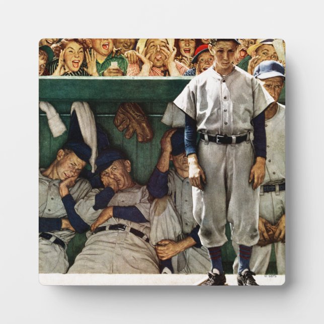 Plaque Photo Dugout (Devant)