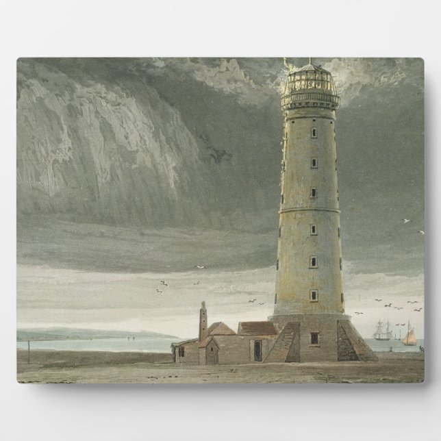 Plaque Photo Dungeness Lighthouse, frais 'A voyage Around Great (Devant)