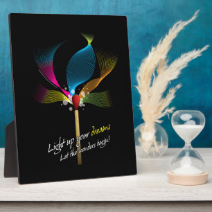 Plaque Photo Éclairer vos rêves