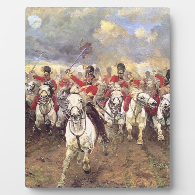 Plaque Photo Écosse à jamais (Devant)