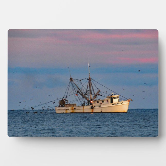 Plaque Photo Écrasage au coucher du soleil (Devant)