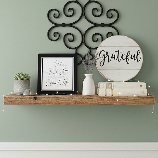 Plaque Photo Écriture John 3:16 (Créateur téléchargé)