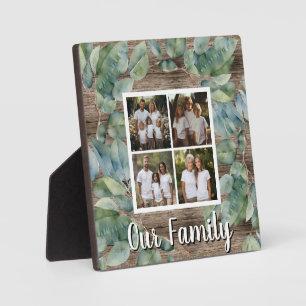 Plaque Photo Elégante aquarelle verdure 4 modèle photo