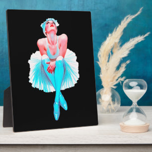 Plaque Photo Elégante Ballerina Wall Art - Danse de Ballet grac
