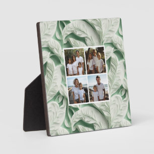 Plaque Photo Elégante photo botanique blanche victorienne