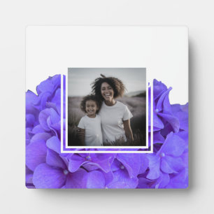 Plaque Photo Élégantes hydrangeas florales lilas lavande violet