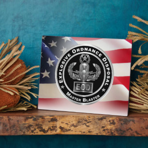 Plaque Photo Élimination des munitions explosives