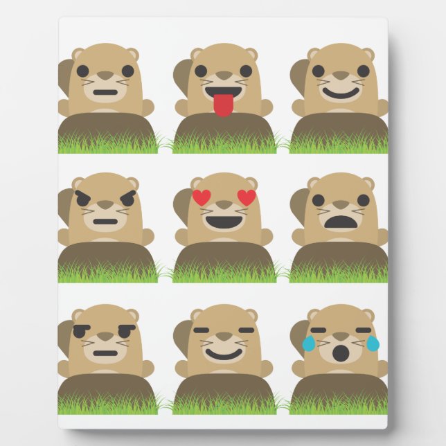 Plaque Photo emojis (Devant)