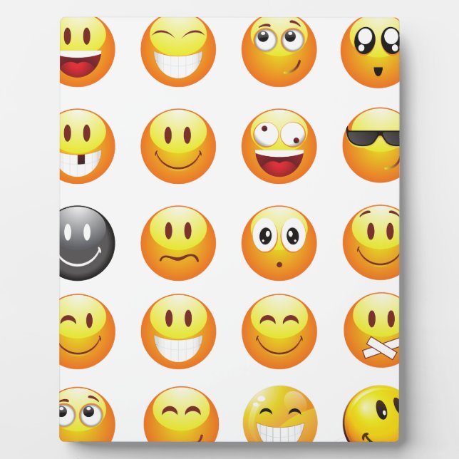 Plaque Photo emojis (Devant)