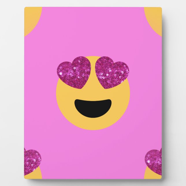 Plaque Photo émoticône (Devant)