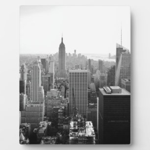 Plaque Photo Empire States Building