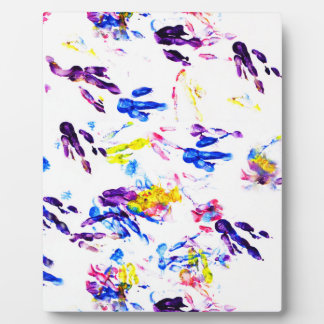 Plaque Photo empreintes de pingouin