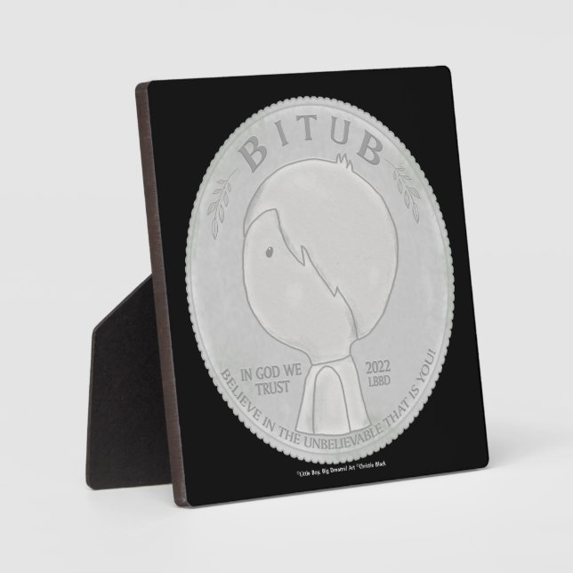 Plaque Photo En Dieu, nous faisons confiance (Recto)