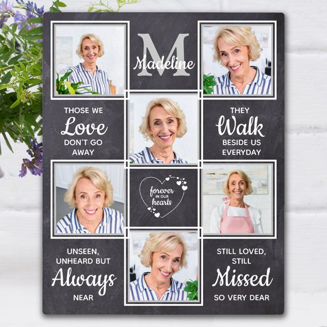 Plaque Photo En Souvenir Mémoire 6 Photo Mémorial (Créateur téléchargé)