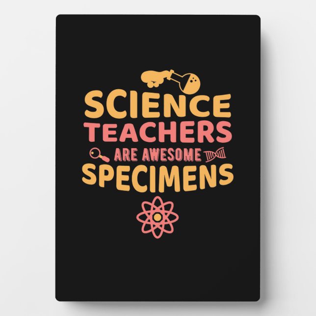Plaque Photo Enseignants En Sciences Les Enseignants Sont Des S (Devant)