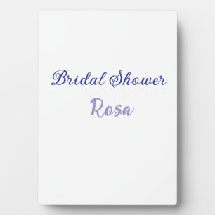 Plaque Photo Enterrement de vie de jeune fille violet ajouter n