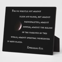 Éphésiens 6:12 Car nous ne luttons pas contre la c
