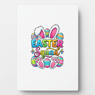 Plaque Photo Équipe de Pâques Famille Couple Correspondant Pâqu