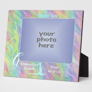 Plaque Photo Équipe Merci Pour Coach Gymnastique