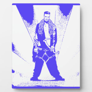 Plaque Photo Escalade de glace bébé