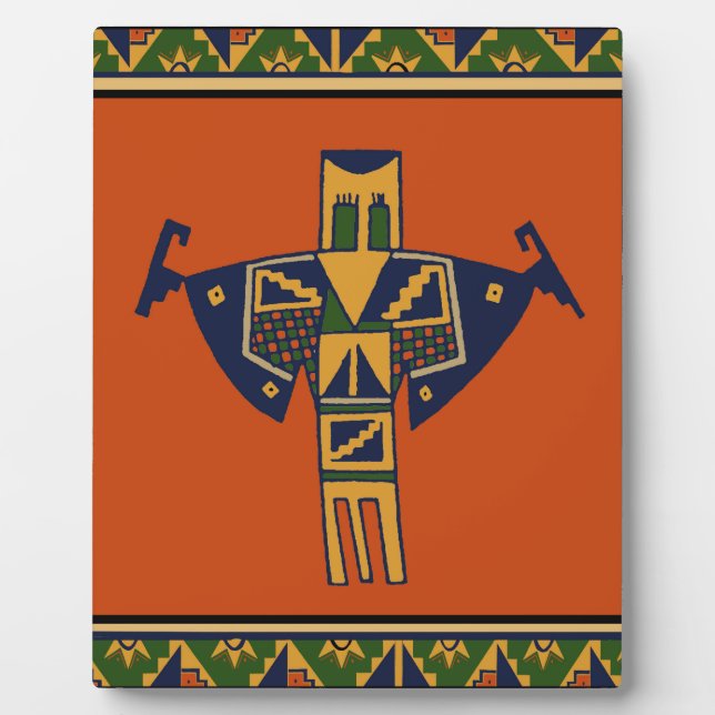 Plaque Photo Esprit shaman sud-ouest (Devant)