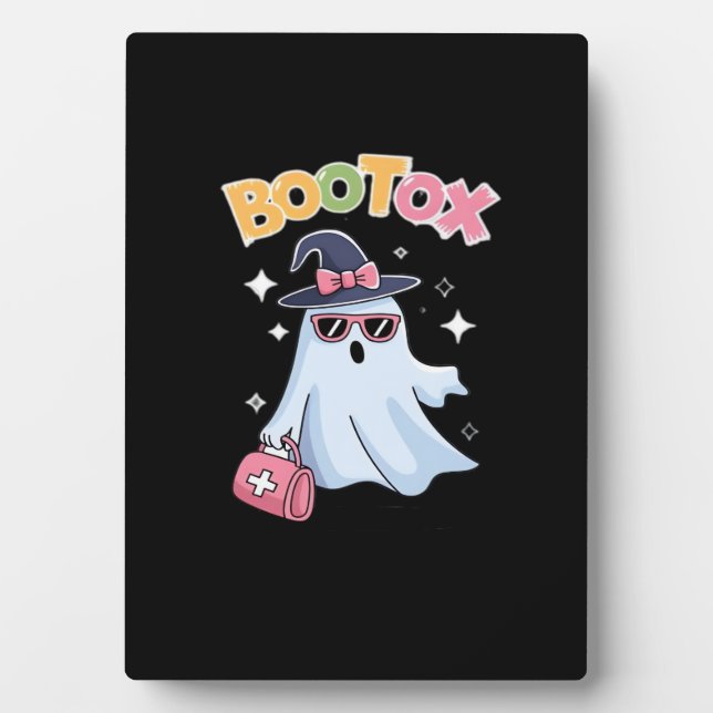 Plaque Photo Esthétique Botox Halloween Esthétique Infirmière P (Devant)