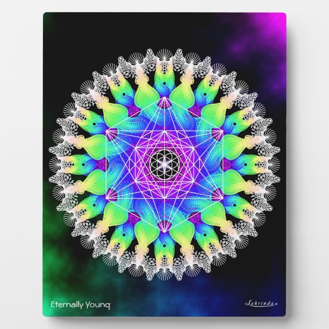 Plaque Photo Eternellement jeune (Devant)