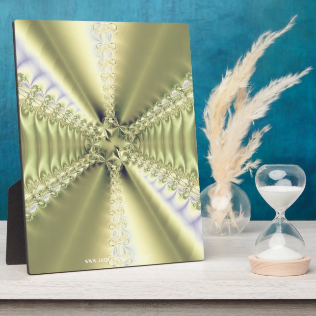 Plaque Photo Étoile métallique (Côté)