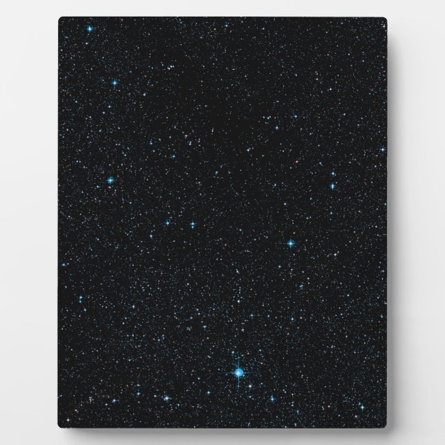 Plaque Photo Étoiles turquoises (Devant)