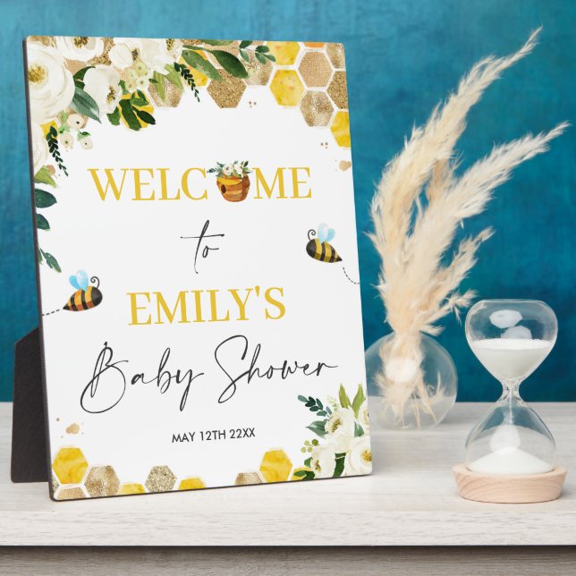 Plaque Photo Être Une Maman Baby shower Pour Être Neutre Sur Le (Côté)