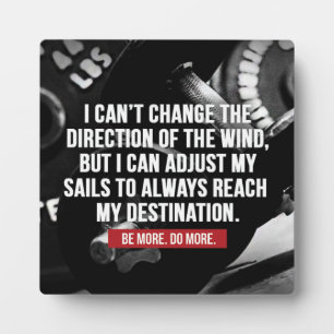 Plaque Photo Exercice de musculation Mots Motivationnels