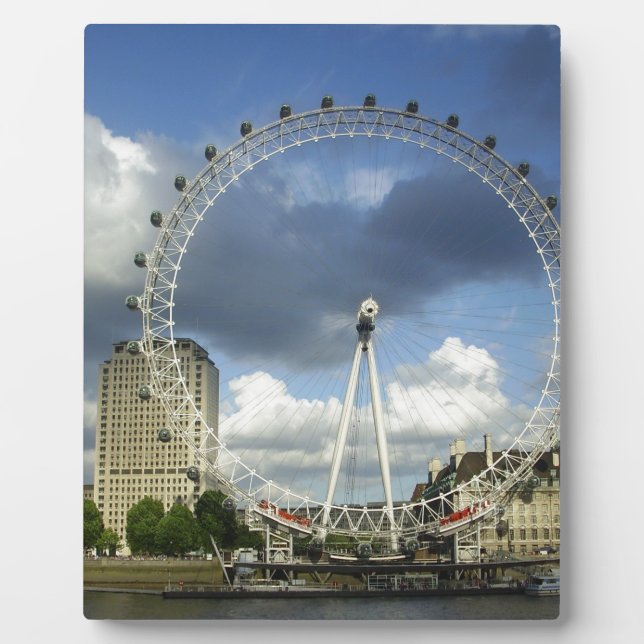 Plaque Photo Eye de Londres (Devant)