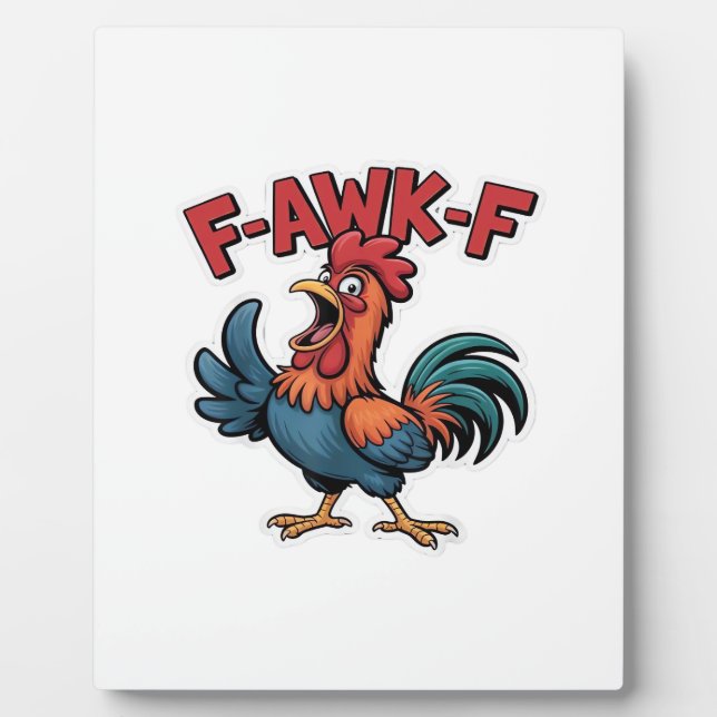 Plaque Photo F-Caw-F Classic Cool Unique (Devant)