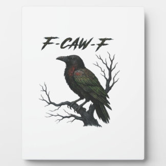 Plaque Photo F-Caw-F Classique Cool
