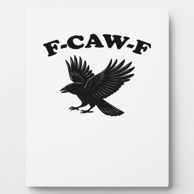 Plaque Photo F-Caw-F Creative Style (Devant)