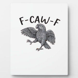 Plaque Photo F Caw F Minimal Clean Design