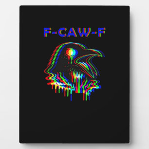 Plaque Photo F-Caw-F Musique de fête Halloween Essentiel