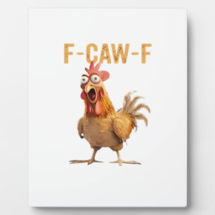 Plaque Photo F-Caw-F Style Rétro Classique