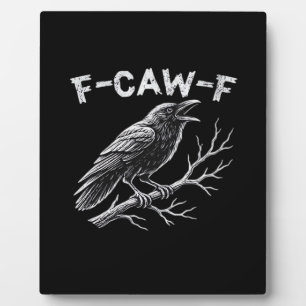 Plaque Photo F-Caw-F Style Rétro Classique