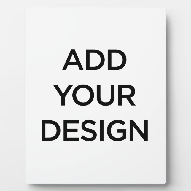 Plaque Photo Fabriqué Sur Mesure (Faites-Le Vous-Même) (Devant)