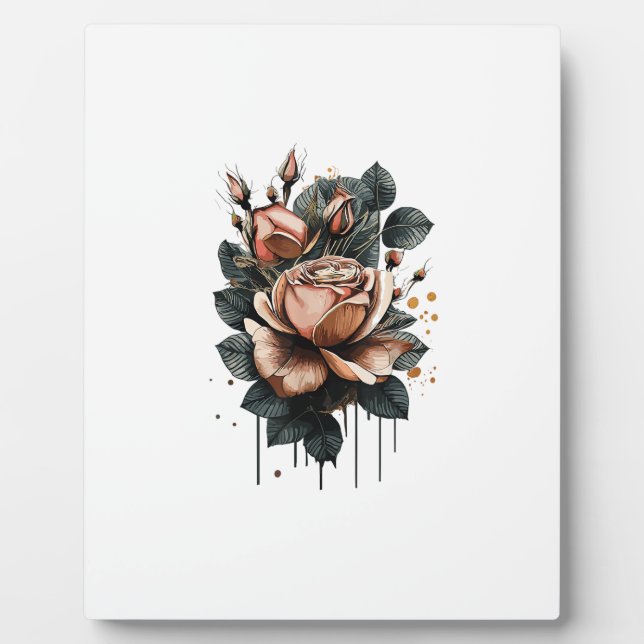 Plaque Photo Fairy Aesthetic Goblincore And  Cottagecore Mushro (Devant)