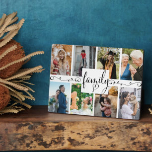 Plaque Photo Famille moderne 8 garde photo