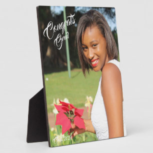 Plaque Photo Félicitations Grad Photo Grad Grad