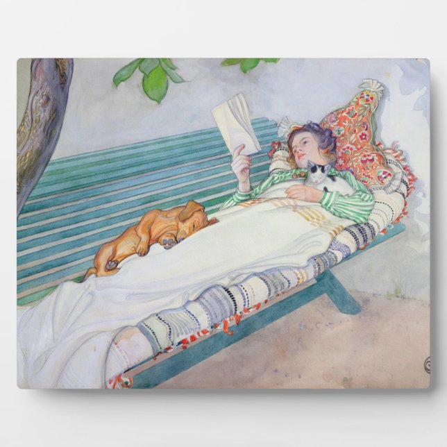 Plaque Photo Femme allongée sur un banc, 1913 (avec papier) (Devant)